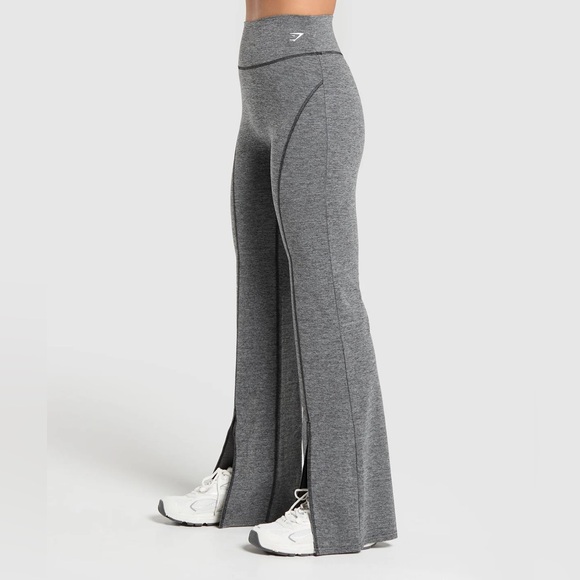 NWT Gymshark Marl Flare Leggings - Picture 3 of 7